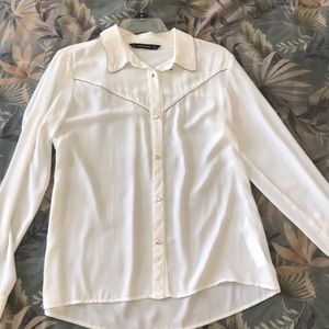 ZARA White Blouse